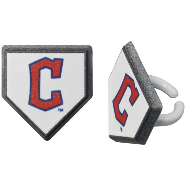 MLB® Home Plate Team Logo Cupcake Rings