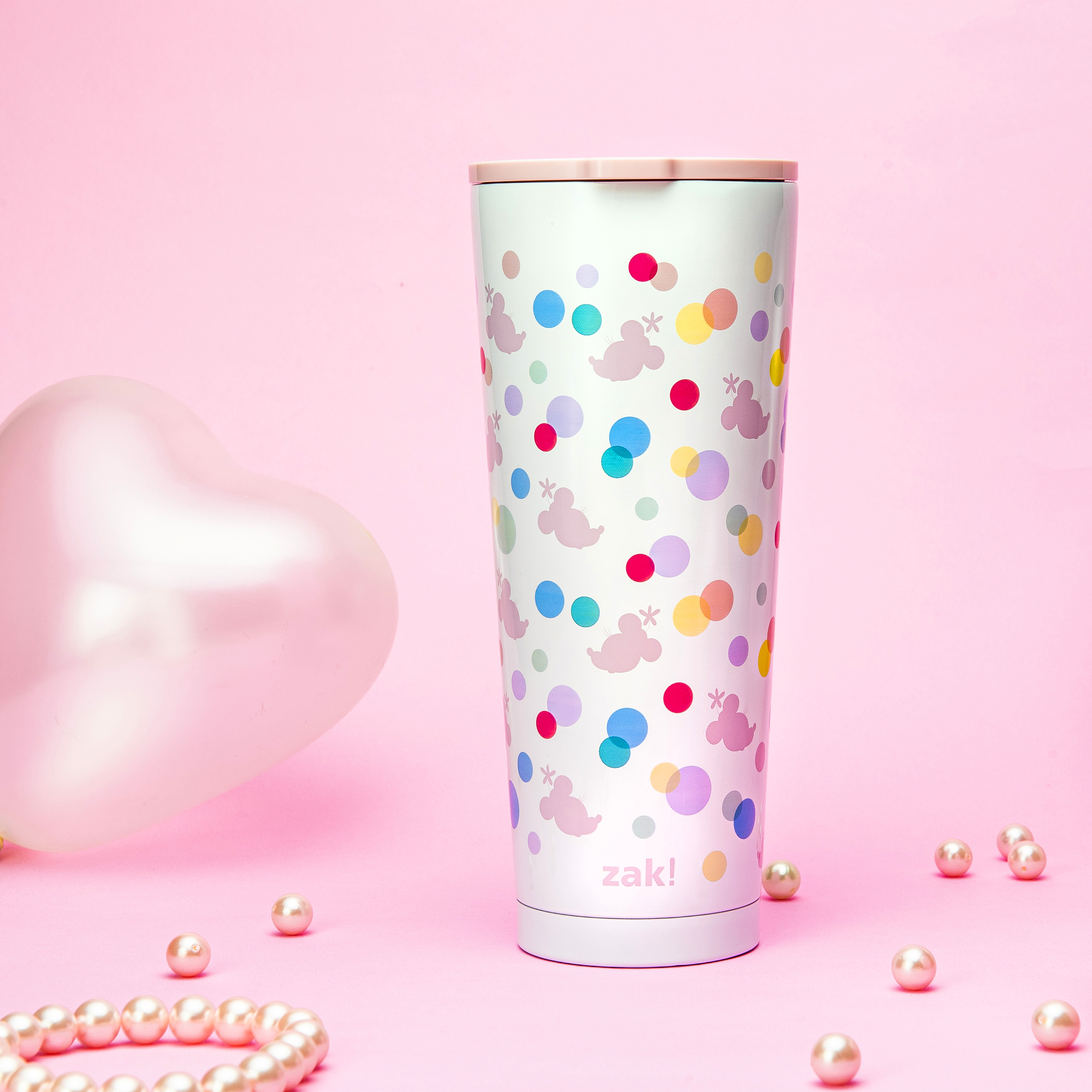Disney 25 ounce Reusable Water Bottle, Minnie Mouse Polka Dots slideshow image 4 Disney 25 ounce Reusable Water Bottle, Minnie Mouse Polka Dots slideshow image 4