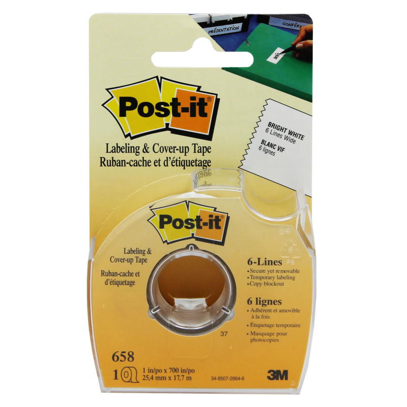 Labeling+%26+Cover-Up+Tape%2C%2C+Non-Refillable%2C+1%26quot%3B+X+700%26quot%3B+Roll