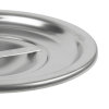 2-quart stainless steel bain-marie cover