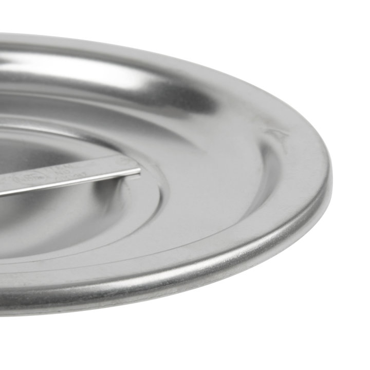 2-quart stainless steel bain-marie cover