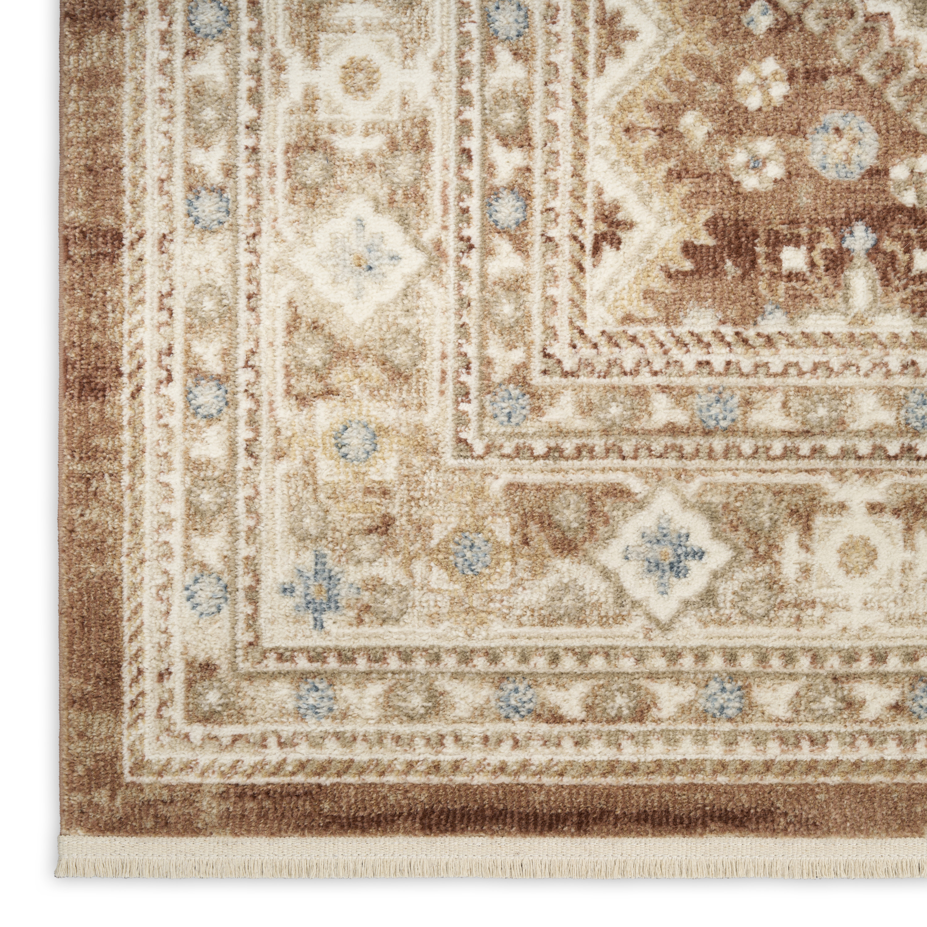 Nourison Pardis 4' x 6' Rust Vintage Indoor Rug