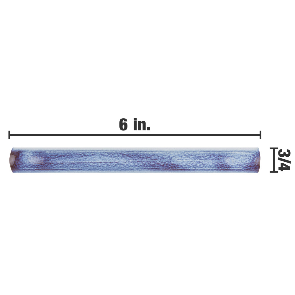 Antic Special Torelo Via Lactea 3/4 in. x 6 in. Ceramic Wall Trim