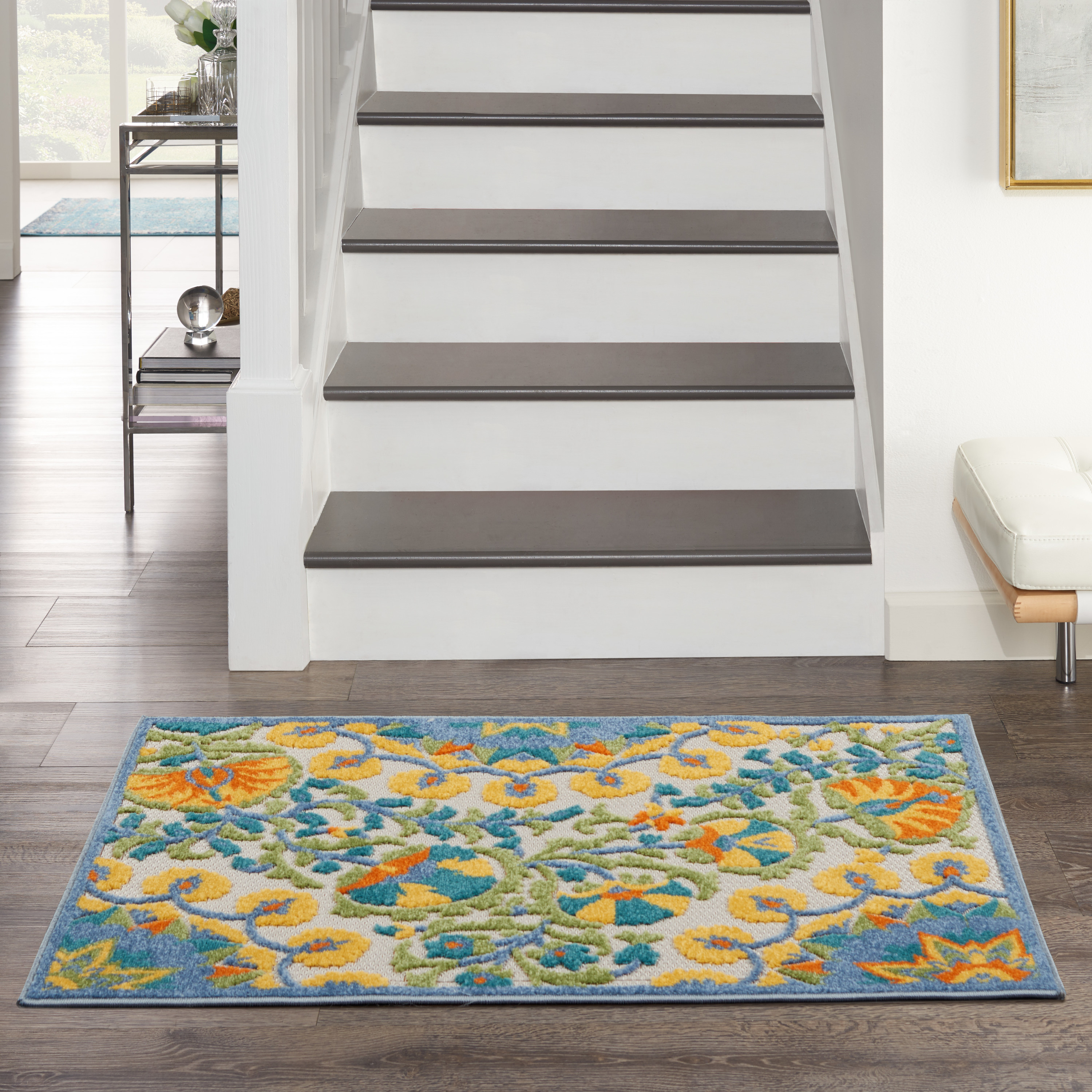 Nourison Aloha 2'8" x 4' Multicolor Transitional Rug
