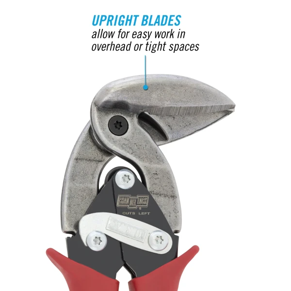 610UL 10-inch Upright Left Aviation Snip