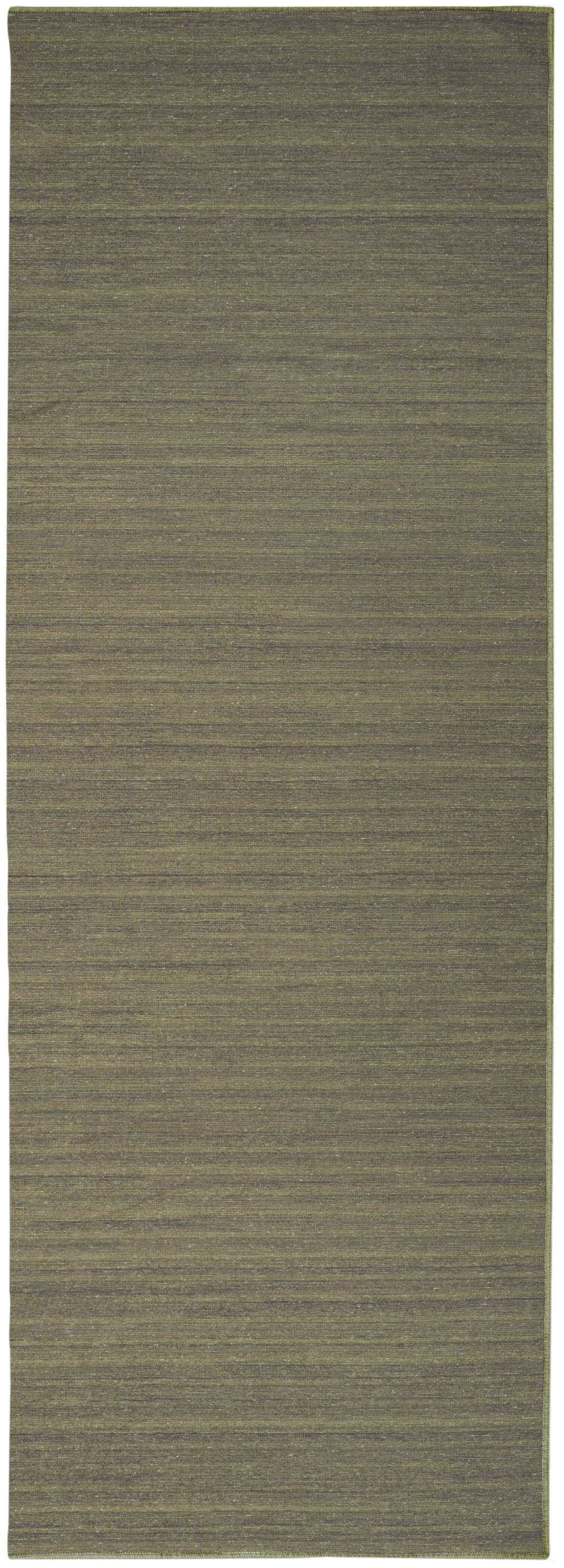 Nourison Washable Essentials 2' x 6' Green Modern Indoor Rug