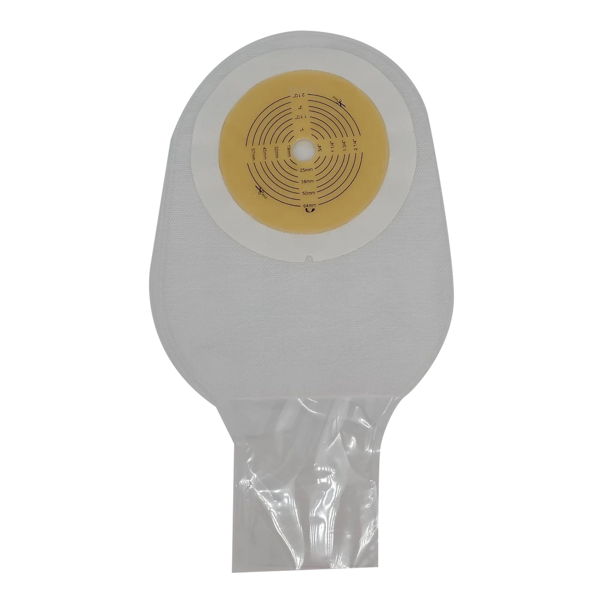 Safe N Simple POUCH, OSTOMY 1PC STD TRNSPRNTCRVD TAIL 12" (10/BX 8BX/CS)