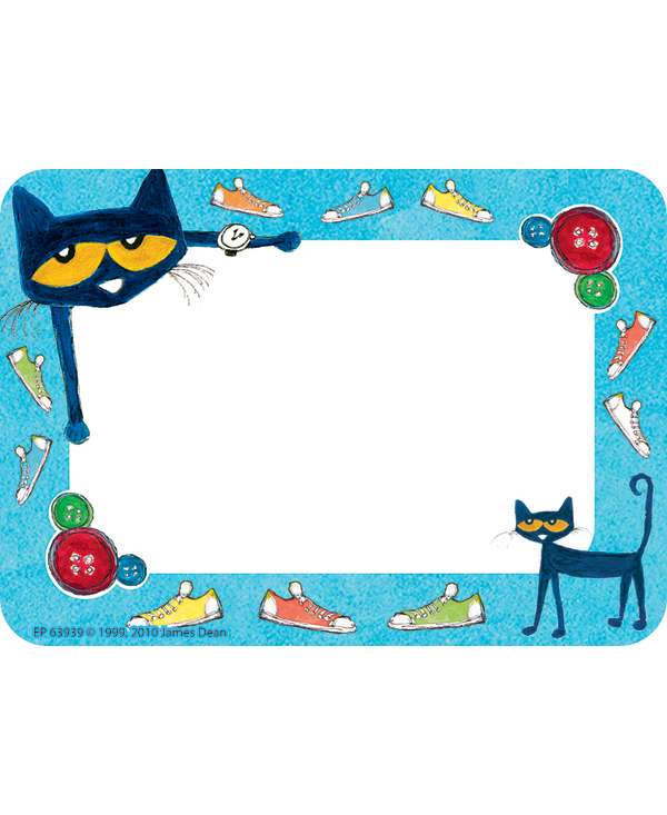 Pete the Cat® Name Tags/Labels EP63939 Edupress™