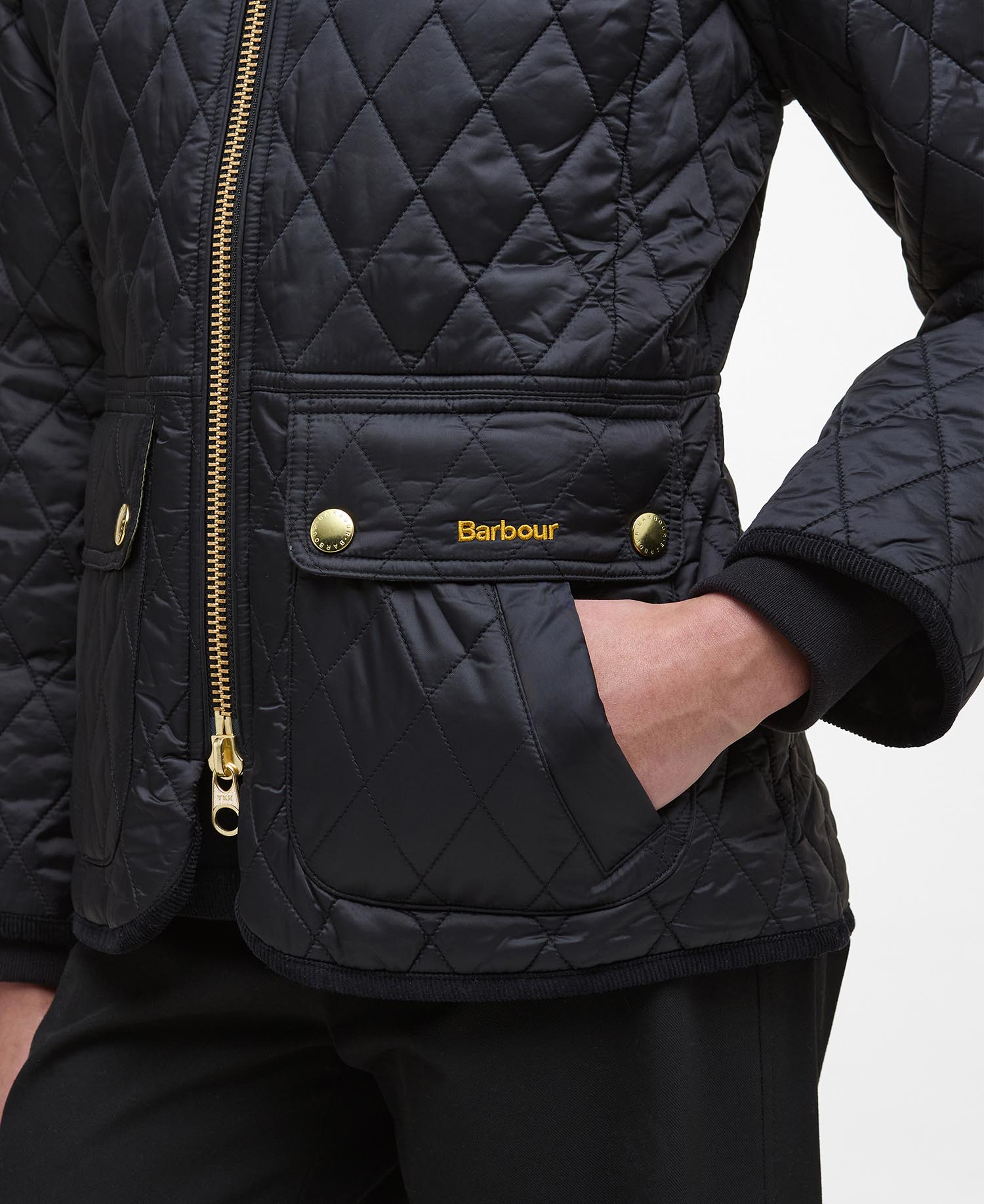 Beadnell Fitted Quilted Jacket image number 5