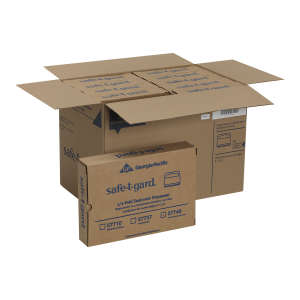 Georgia Pacific, Safe-T-Gard, Half-Fold Toilet Seat Cover Dispenser, Black