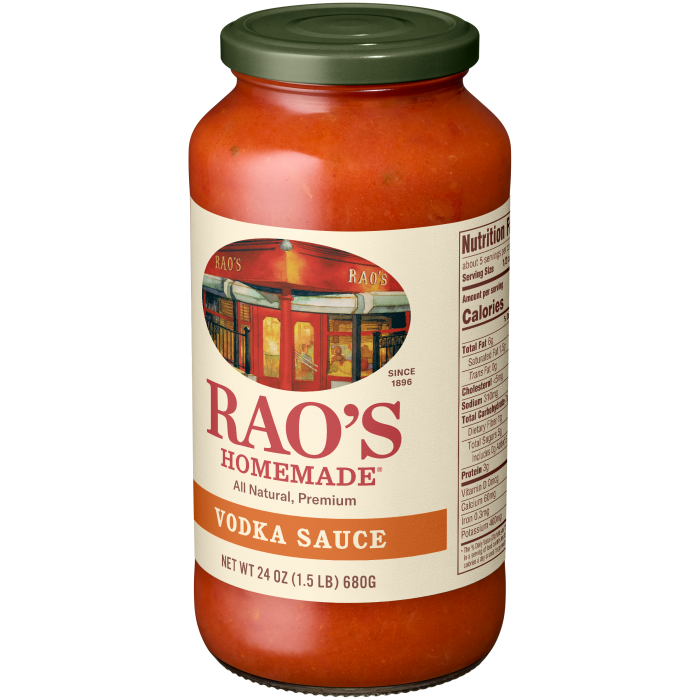 Vodka Sauce, 24 oz - Right angle Image