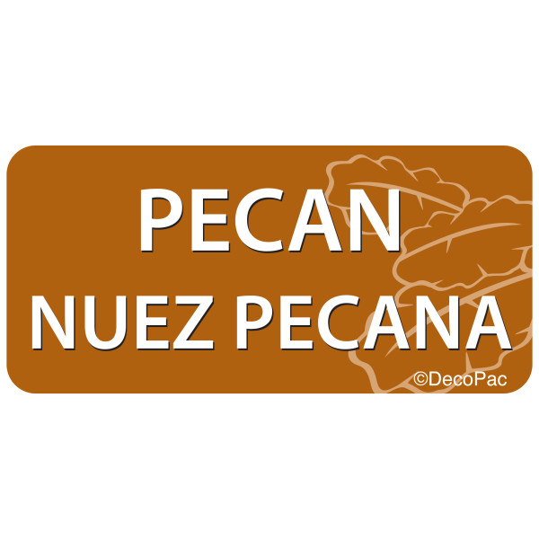 Pecan/Nuez Pecana Promotional Label