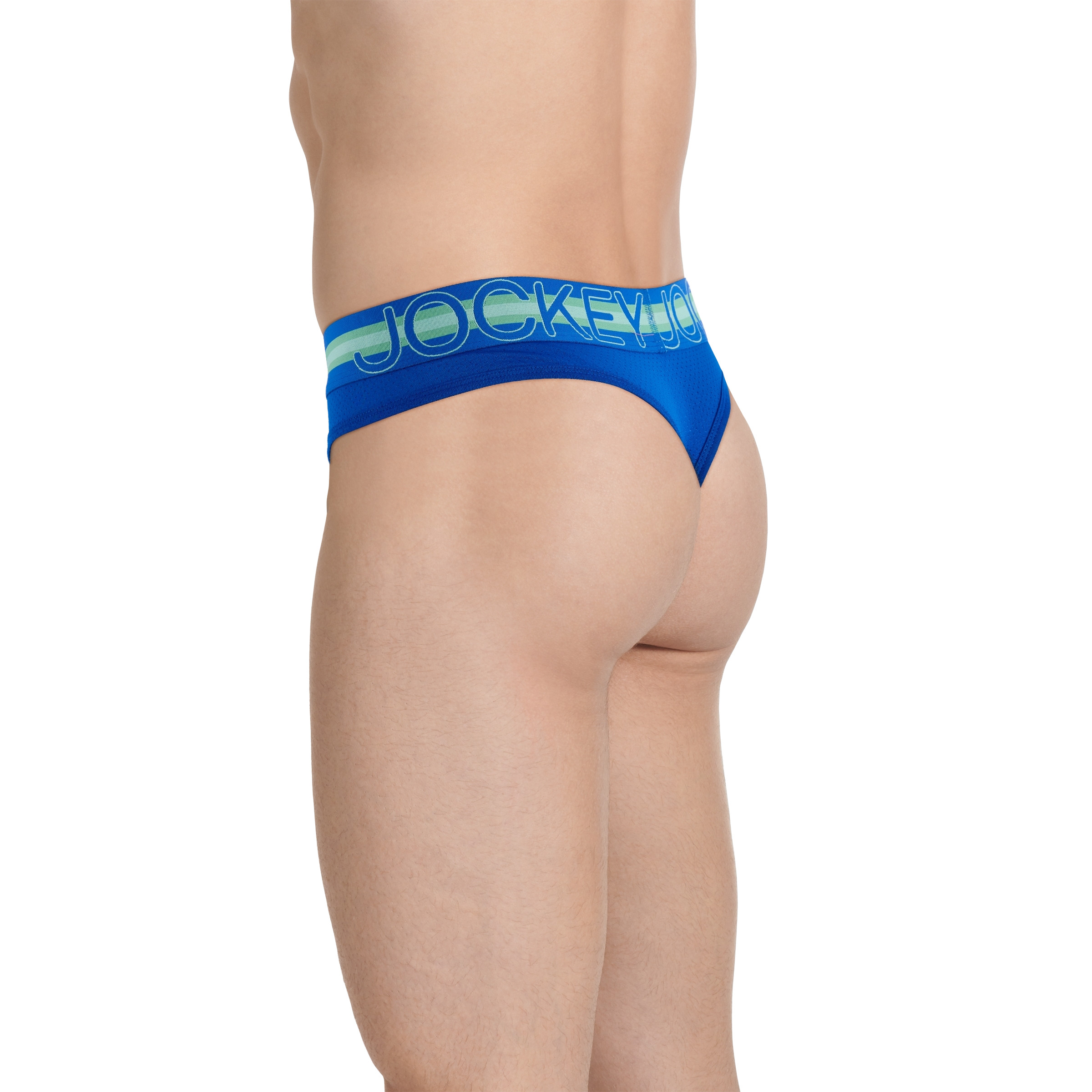 Jockey Sport Men's Stability Pouch Microfiber Thong - Picture 15 of 58