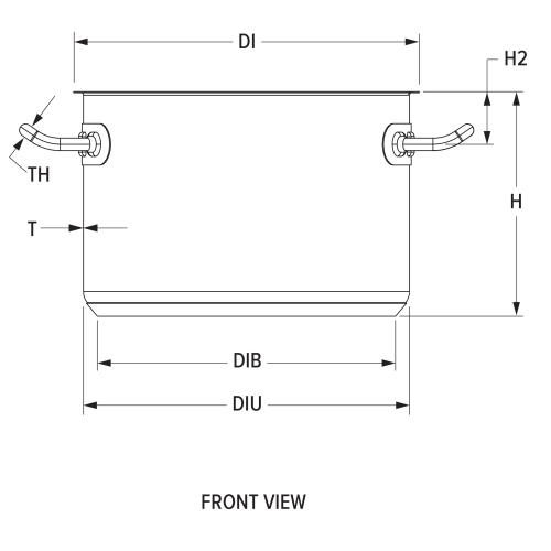 Engineering front view
