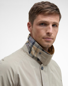 Peached Tracker Casual Jacket Washed Stone