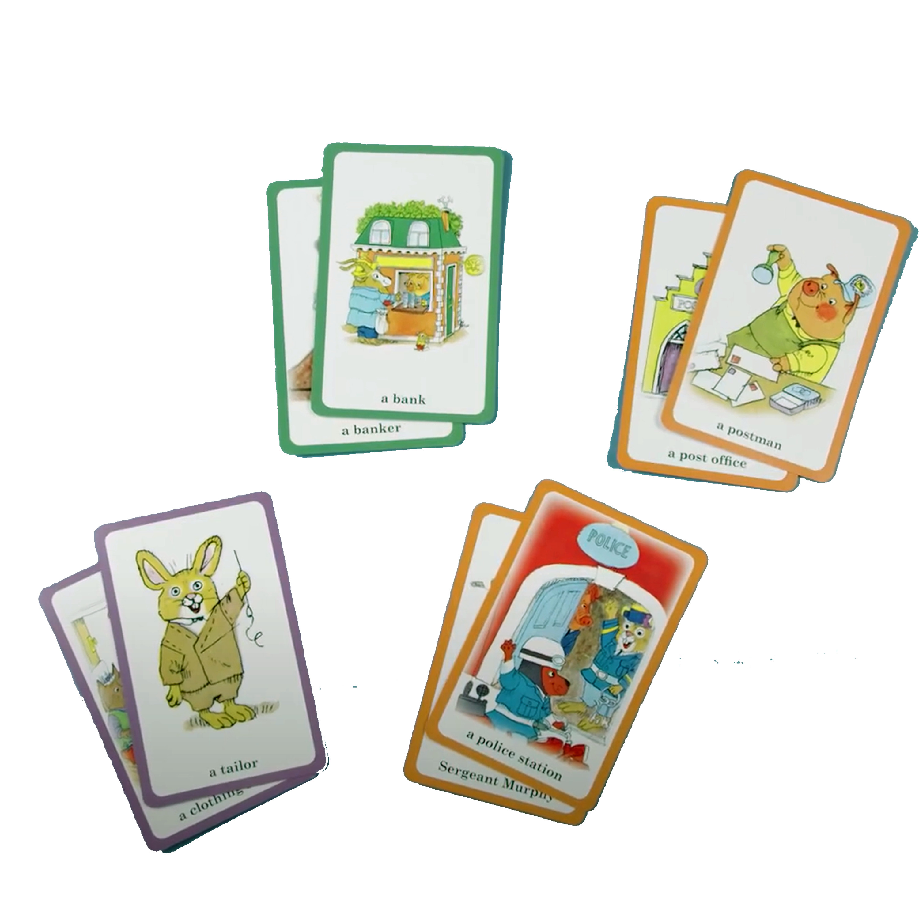 Richard Scarry What Do People Do Card Game
