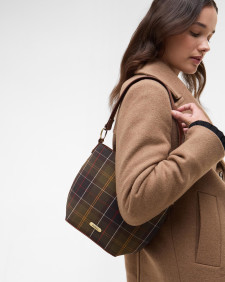 Cedar Tartan Bucket Bag 