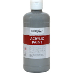Acrylic Paint 16 oz, Gray