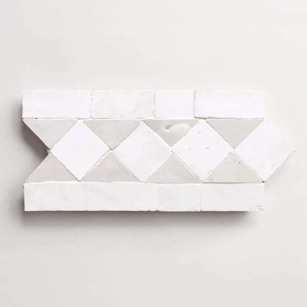 zio & sons + clé | moroccan sea salt + weathered white | mounted border 