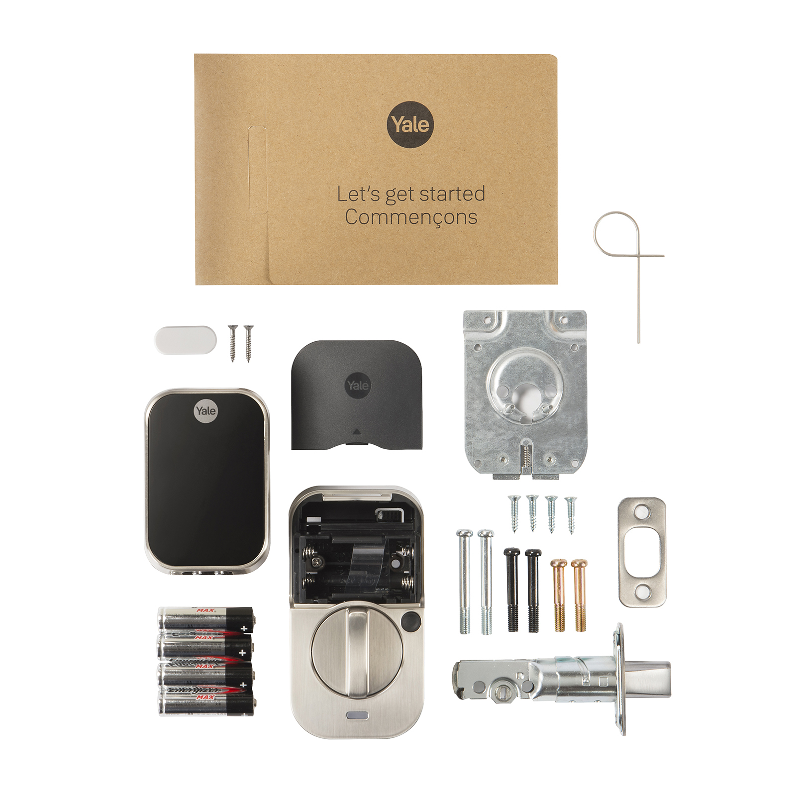 Yale Assure Lock 2 Plus with Bluetooth and Ridgefield Handle