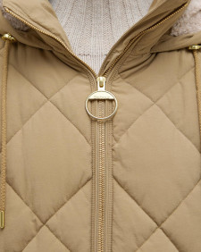 Jacke Kirkton Longline Puffer Military Brown/Ancient