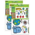 Eureka&reg; Back to School Welcome All-In-One Door Decor Kit, 40 Pieces Per Set, 2 Sets EU-849337-2