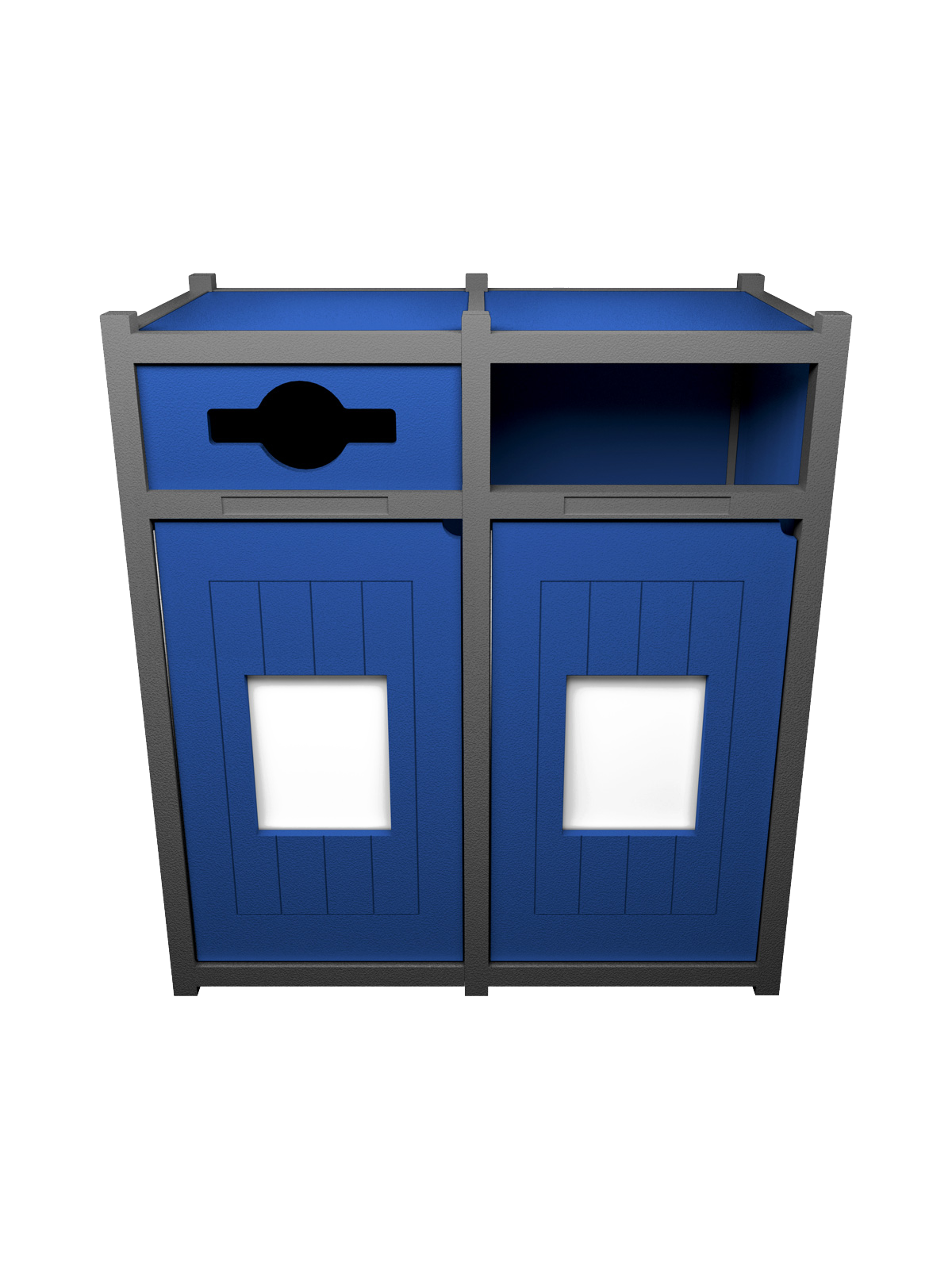 VISION – Double – Unit – Mixed-Full – Grey-Blue