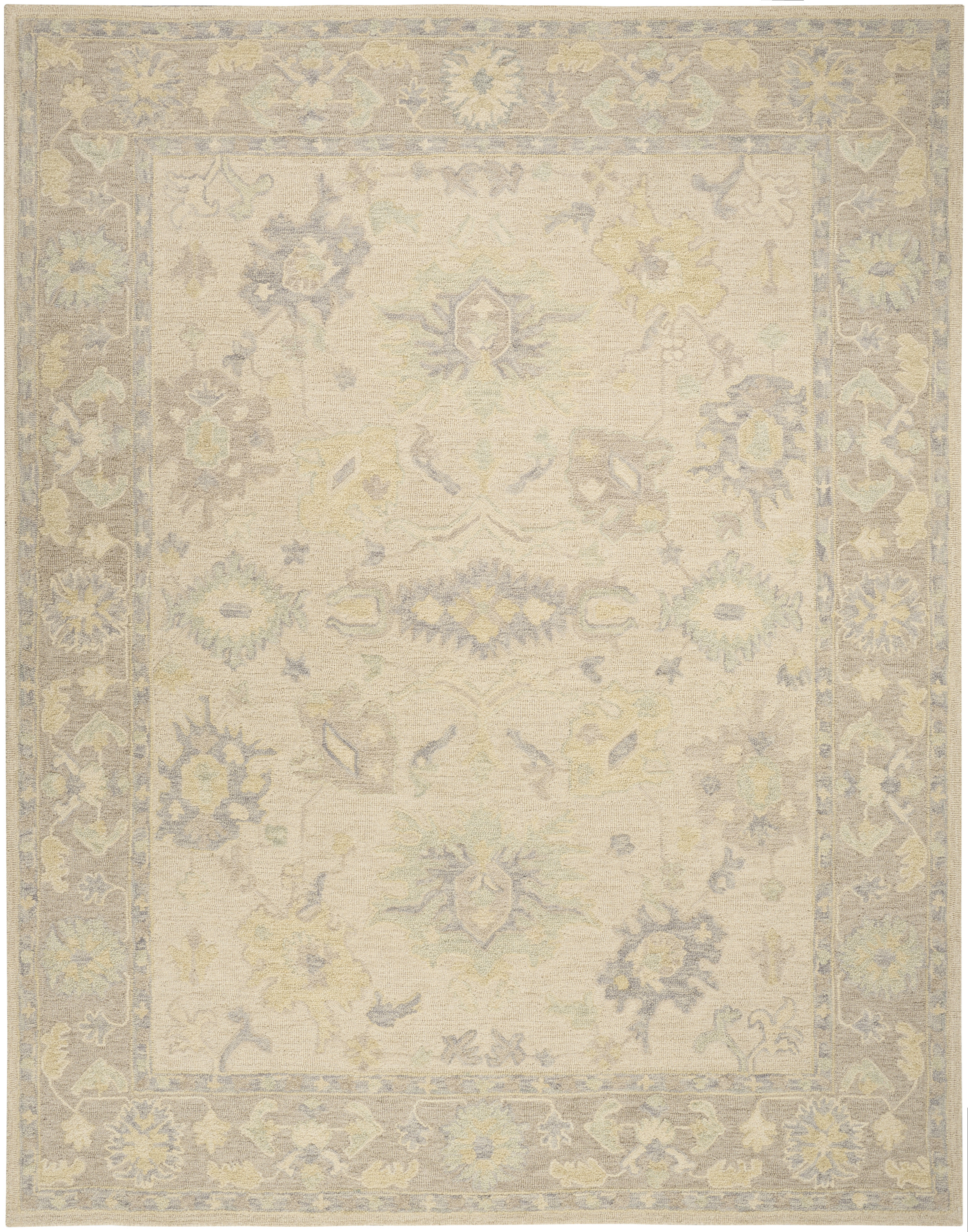 Nourison Maison 5'9" x 8'9" Ivory Taupe Vintage Indoor Rug