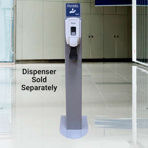 Hillyard, Hand Hygiene Station Floor Stand, Gray