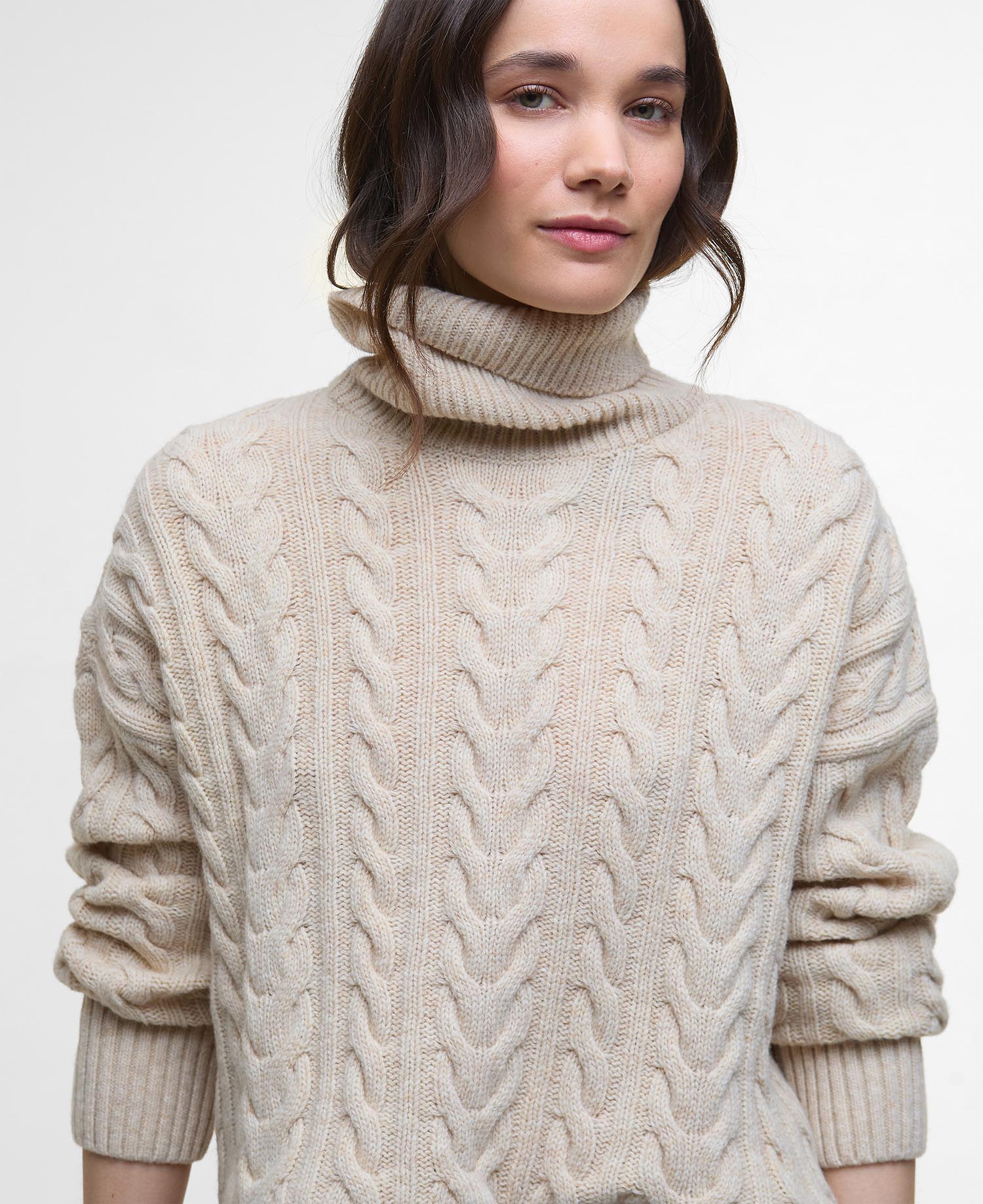 Maglione Embleton a collo alto con risvolto image number 3