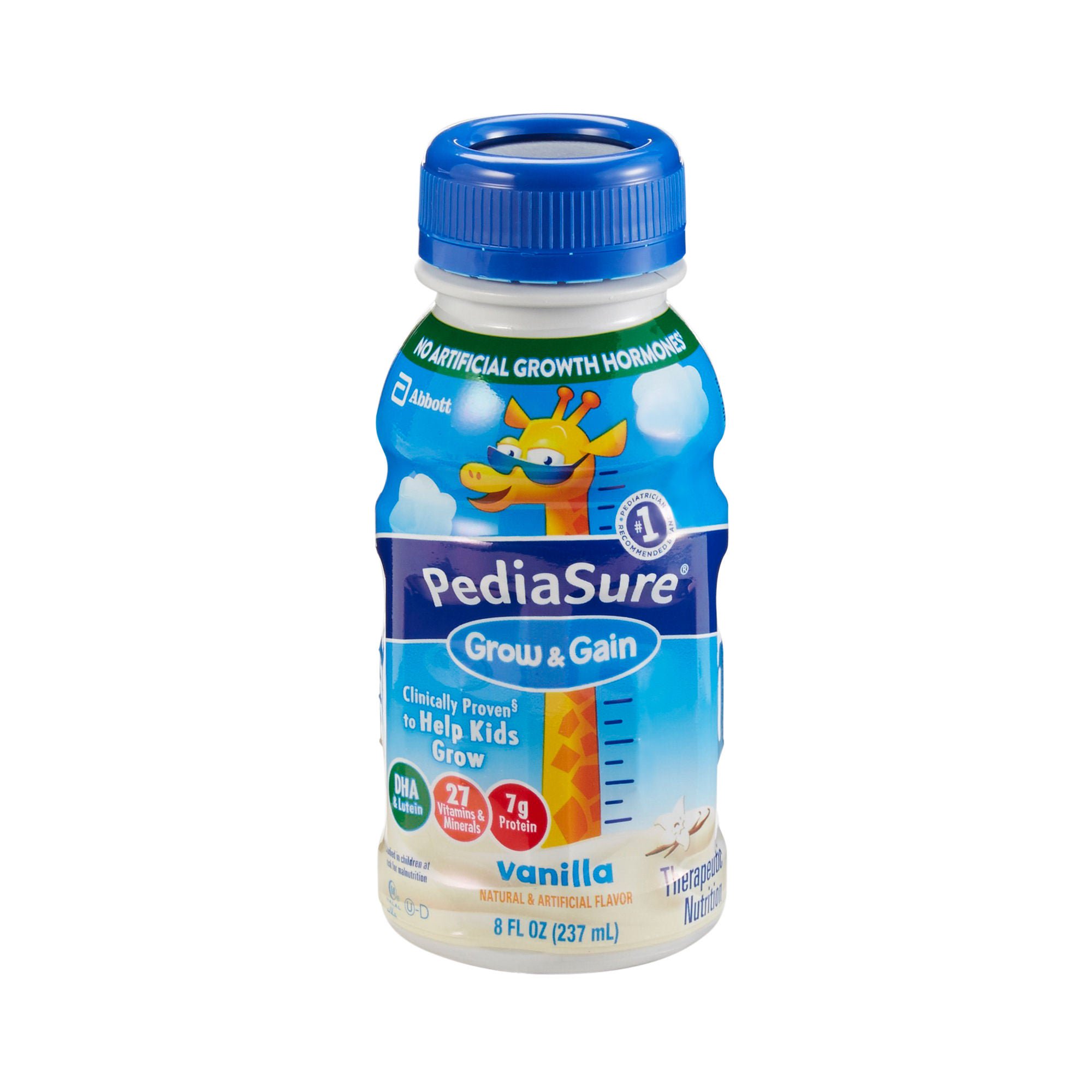 PediaSure® Grow & Gain Therapeutic Nutrition, Vanilla, 8-ounce Bottle