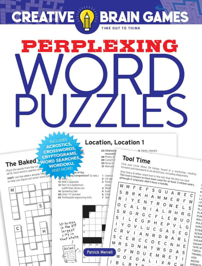 Creative Brain Games: Perplexing Word Puzzles