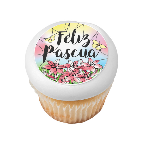 Feliz Pascua PhotoCake® Edible Image®