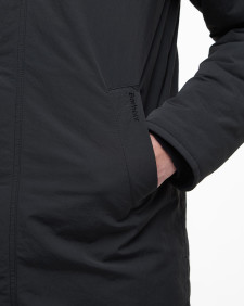 Winter Wadded Showerproof Mac Black Carbon