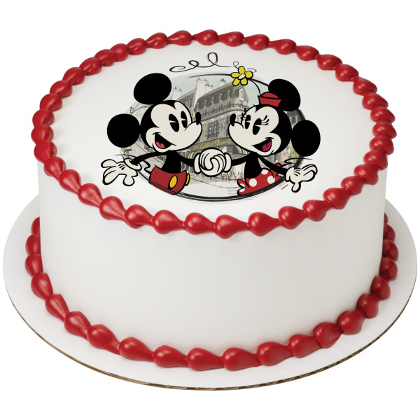 Mickey Mouse & Friends Cafe Minnie PhotoCake® Edible Image®