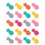 Teacher Created Resources&reg; Tropical Punch Pineapples Stickers, Pack of 120 TCR2158