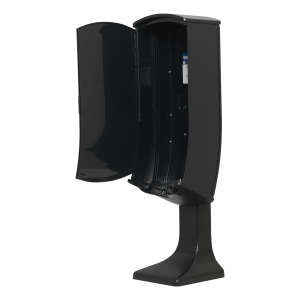 GEO54559A, Georgia Pacific, Dixie,  Napkin Dispenser, Black