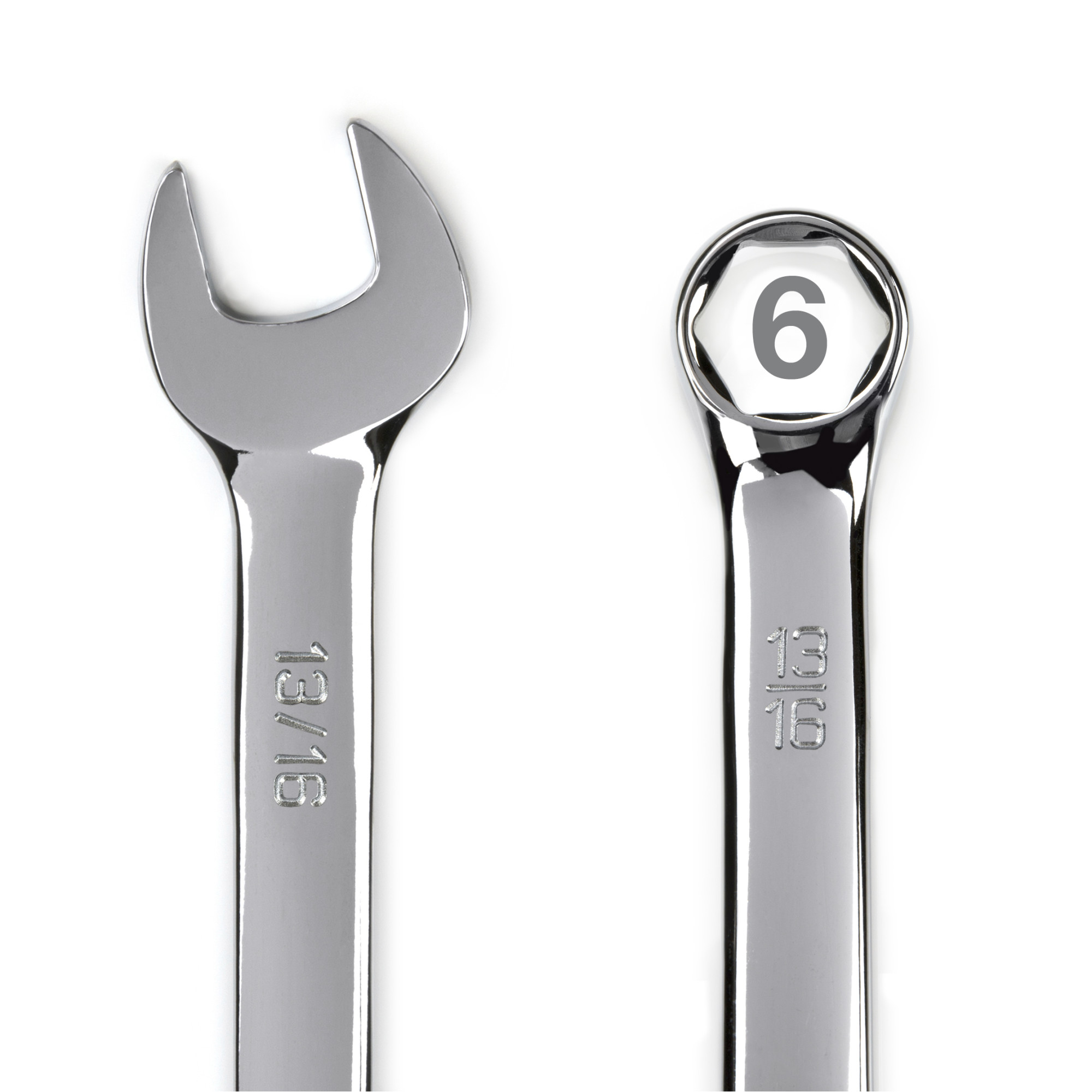 Steelman Pro 13 Stück SAE 6-Punkt Kombination Schraubenschlüssel Set 78348 - Bild 3 von 6