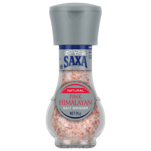 saxa® natural pink himalayan salt grinder 95g image