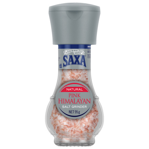  Saxa® Natural Pink Himalayan Table Salt Shaker Picnic Pack 125g 