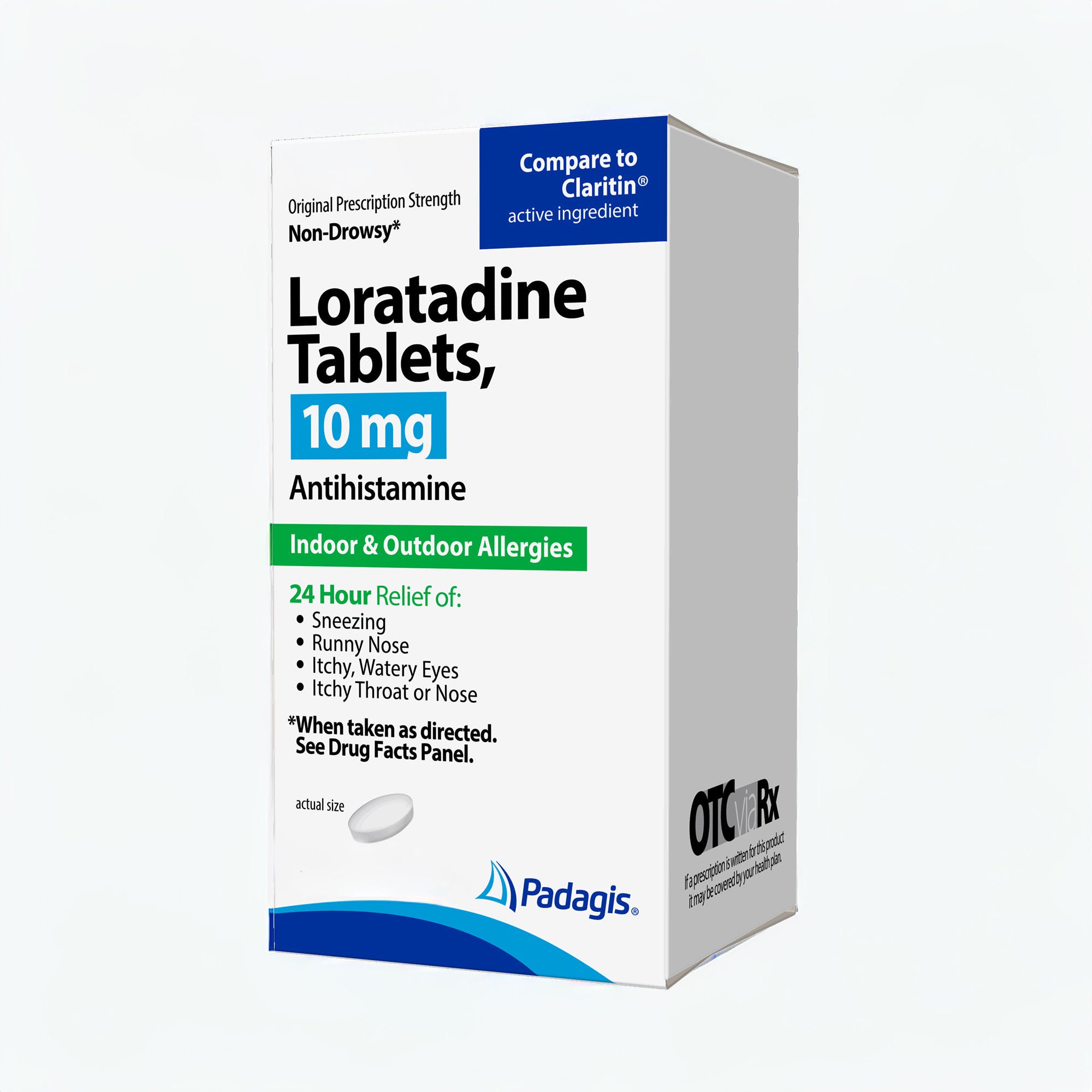 Padagis™ 10 mg Loratadine Allergy Relief