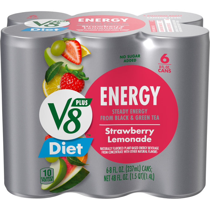 Diet Strawberry Lemonade Energy Drink
