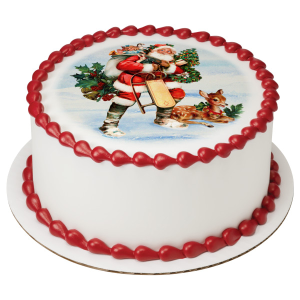 Delivering Toys PhotoCake® Edible Image®