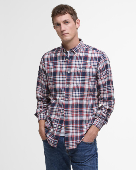 Bridport Linen Tailored Long-Sleeved Shirt