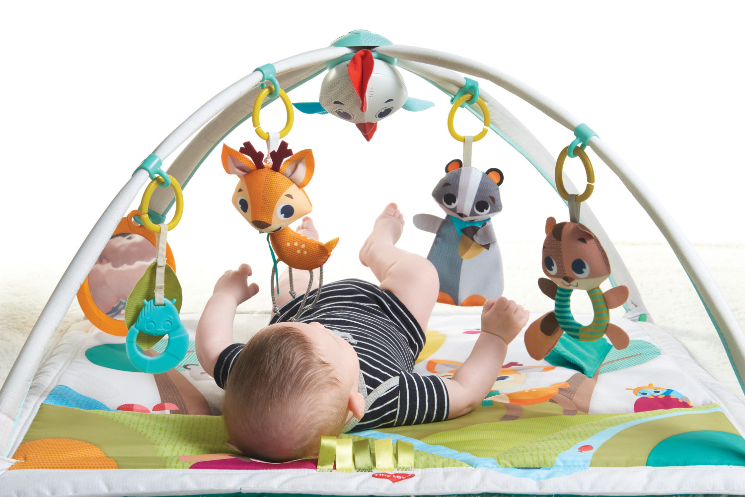 Tiny Love Gymini Deluxe Activity Gym Play Mat, Into the Forest | eBay