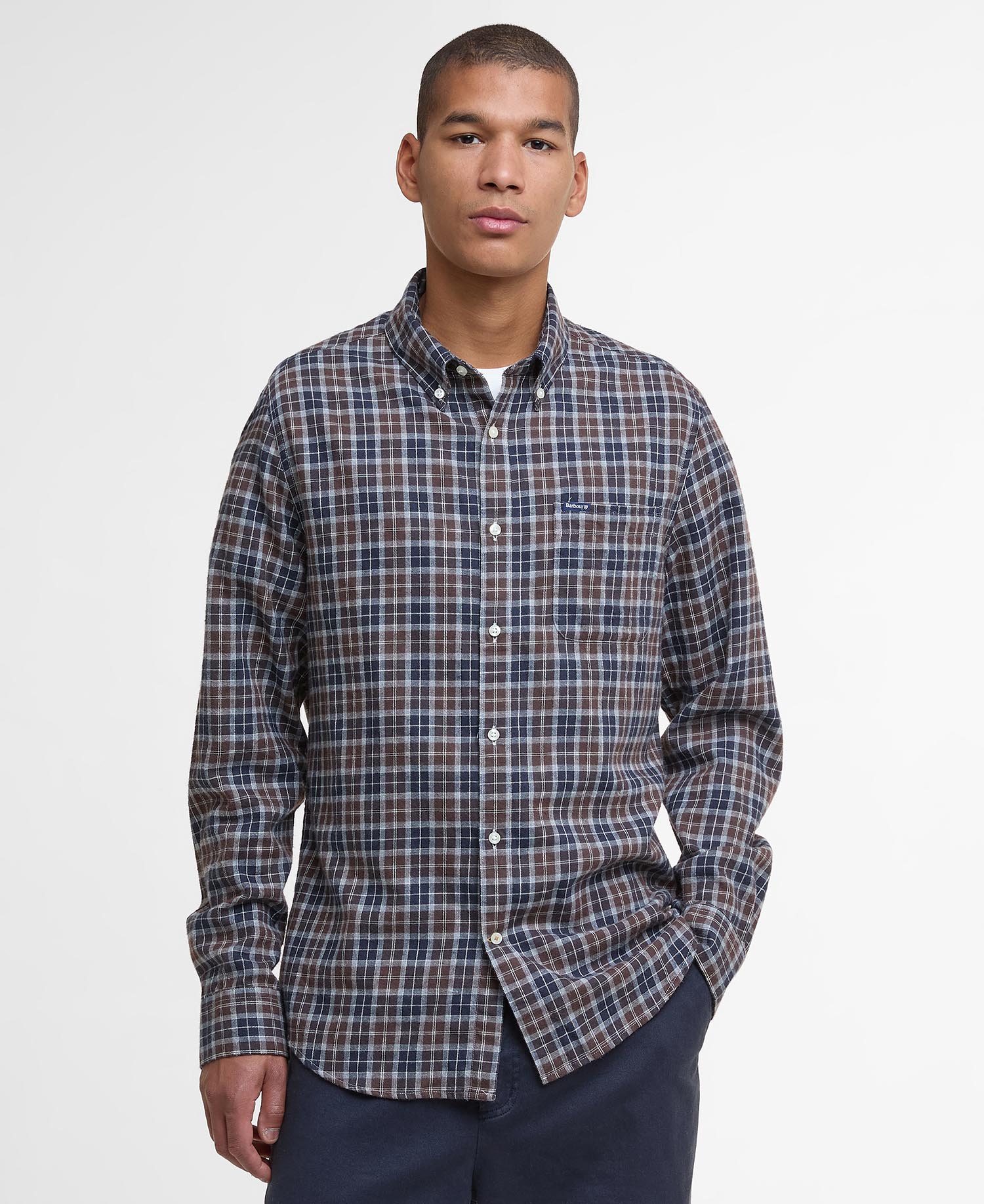 Lanark Tailored Long-Sleeved Shirt image number 0