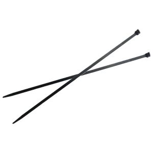 8.00 L x 0.18 in. W UV Black Nylon UNIRAP™ Cable Ties