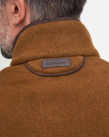 Langdale Fleece Gilet Rust Brown