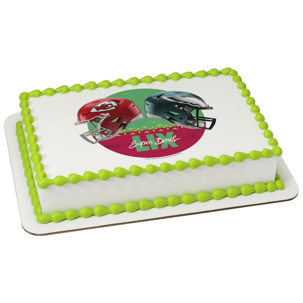 Image Cake NFL Super Bowl LIX QTM Match Up