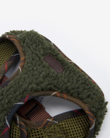 Fleece Dog Harness Olive